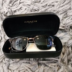 Coach Black Sunglasses with Case